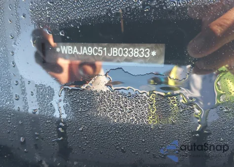 2018 BMW 530E Iperformance из США, поврежденный, VIN WBAJA9C51JB033833